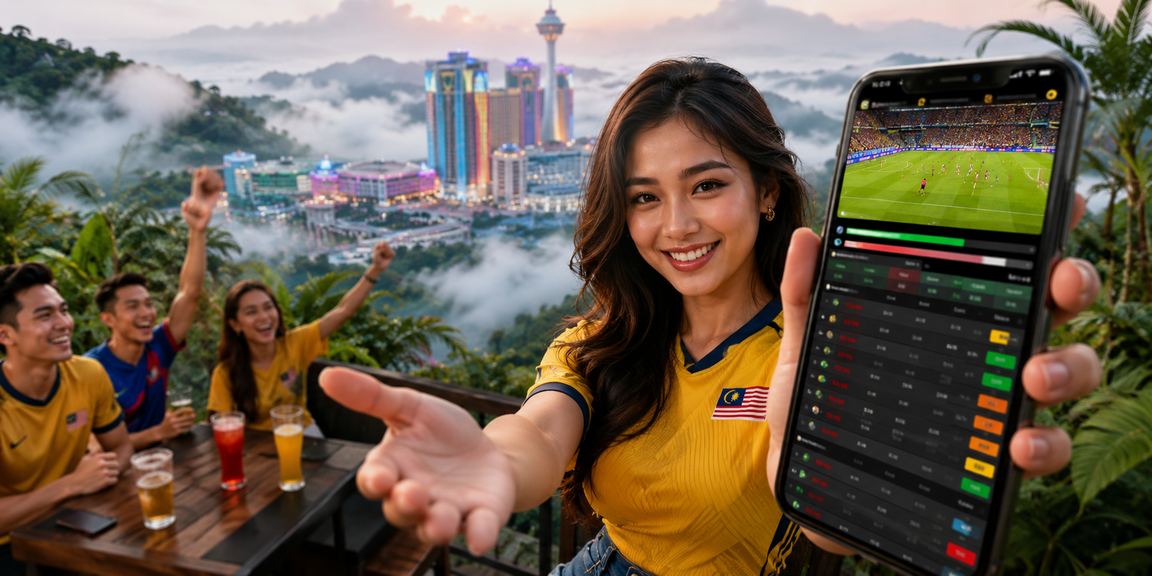 Pemain mengakses kasino mudah alih f40 dengan latar belakang Genting Highlands Malaysia