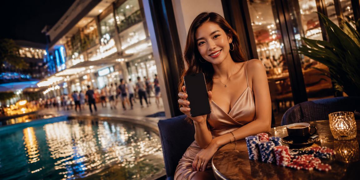 Pemain di Johor Bahru mengakses pertaruhan sukan mudah alih melalui telefon pintar Android
